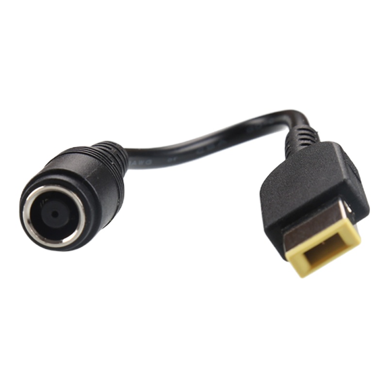 联想电源转接头thinkpad笔记本充电器转换线电源适配器圆口转方口