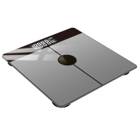 安尚光能人体秤太阳能灯光日光充电智能电子秤宿舍精准小型男女生宝宝儿童孩子成人秤大秤面温度计体重测量计称重量减肥用秤健康秤