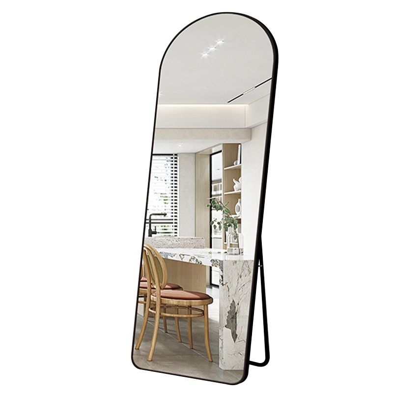 JIN BANG拱形门穿衣镜试衣镜全身镜穿衣落地镜子家用壁挂女生卧室化妆立体试衣