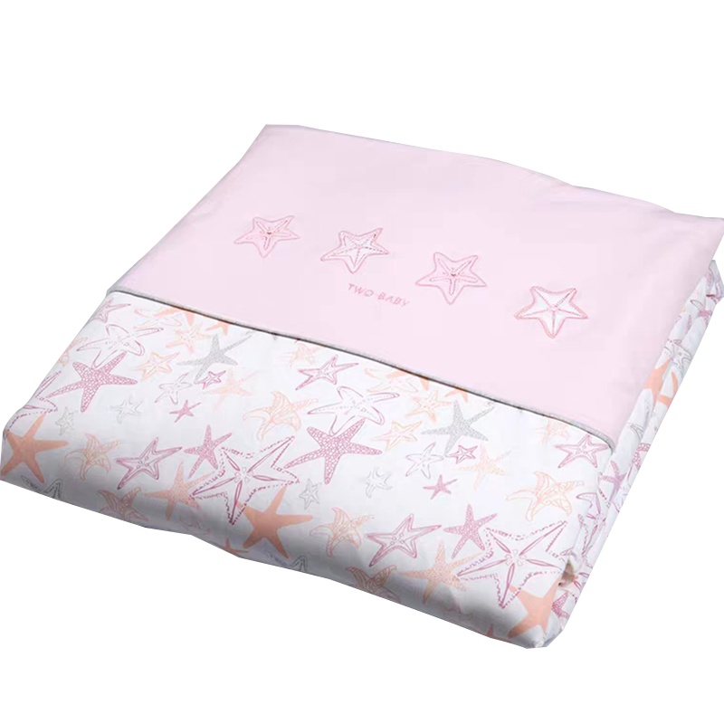 俩个宝宝婴儿被子纯棉加厚儿童小棉被幼儿园可脱胆四季通用新生宝宝秋冬季