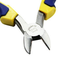 长城（THE GREAT WALL）绝缘柄160精工斜口钳带剥线孔剪铜线多功能斜嘴钳工业级迷你钳子 213046