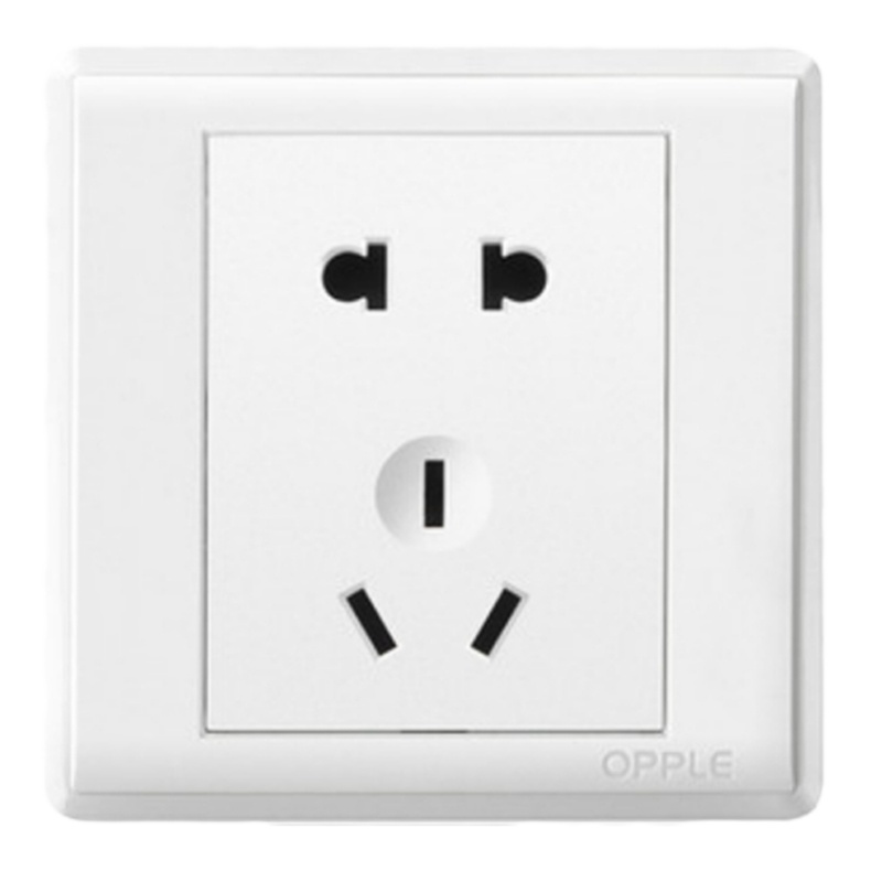 96型5孔按压欧普照明开关面板