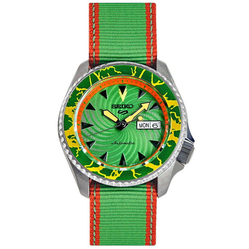 精工 街霸5冠军系列限量合作款自动机械表手表男表联名款SRPF23K1