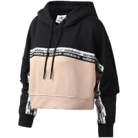 adidas阿迪达斯三叶草女装运动服串标连帽卫衣套头衫EC0766
