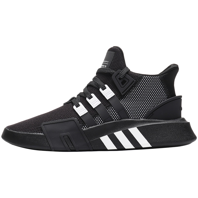 adidas阿迪达斯三叶草男运动休闲鞋BD7773 BD7773黑色+白色