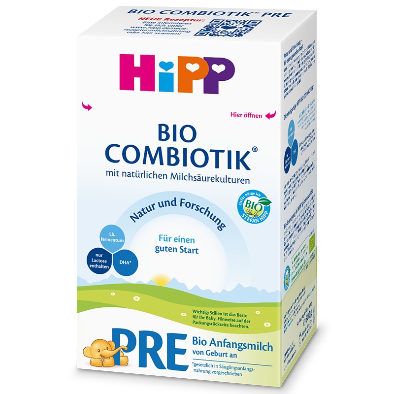 HiPP 德国喜宝 婴幼儿添加益生菌奶粉 pre段 (0-6月) 600g/盒