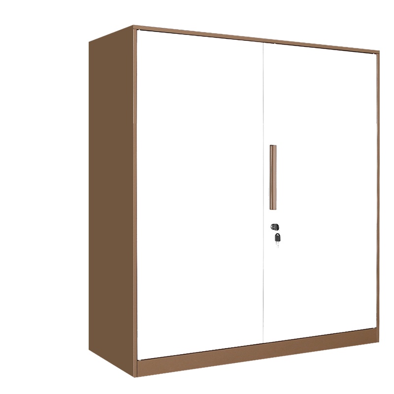 [红心家居]办公柜钢制铁皮柜文件柜资料柜档案柜矮柜子带锁铁开门