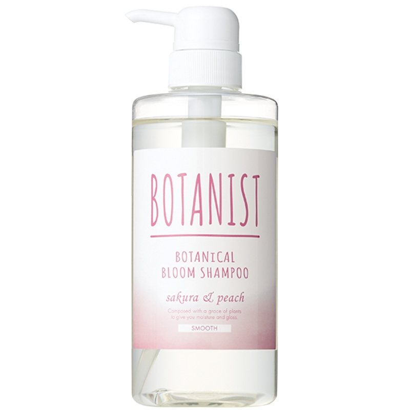 BOTANIST植物性BLOOM 洗发水(柔顺型)樱花&桃子香型 各种发质 所有人群