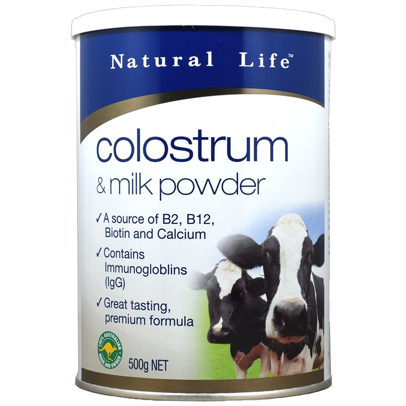 [效期至2022年2月28日]Natural Life 优然澳蜜 牛初乳粉 500g