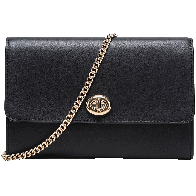 COACH 蔻驰 奢侈品 女士皮质单肩斜挎包 38966