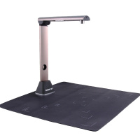 UNIS紫光G760高拍仪 A3彩色大幅面1000万像素高清1秒快速拍摄扫描文件文档证件 防滑软垫 黑金铜色 OCR识别