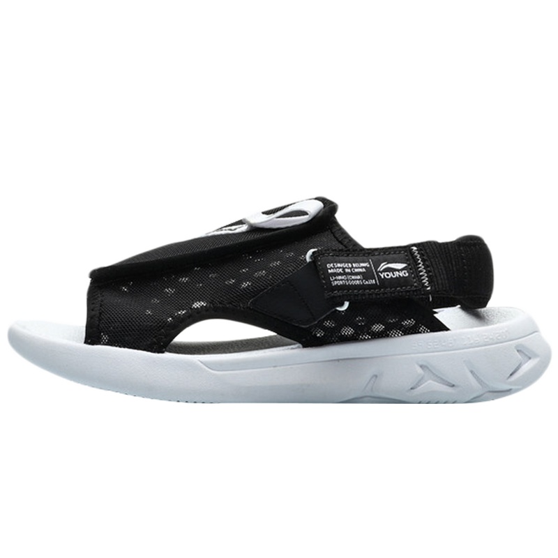 李宁童装男大童凉鞋轻便童鞋