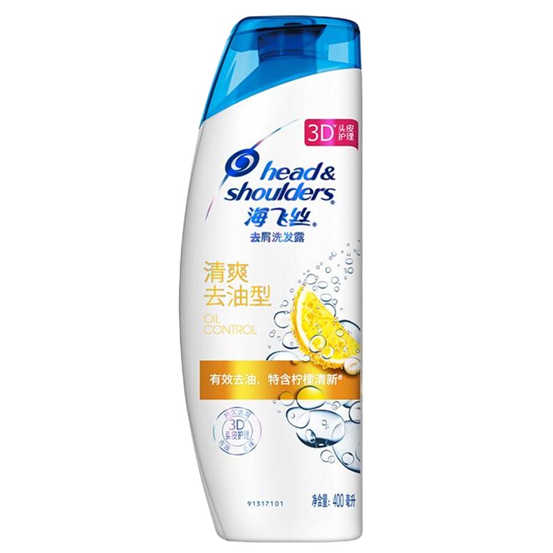 海飞丝 去屑洗发露清爽去油型 400ML