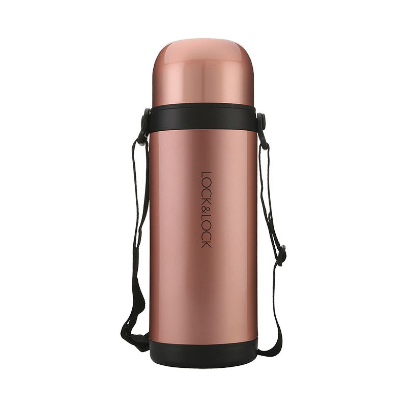 乐扣乐扣玫瑰金户外旅行壶