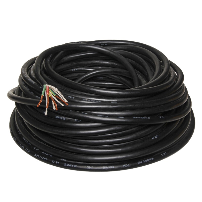 朝阳兴盛 国标铜芯中型橡套软电缆NHYJV5*6一拍为一米