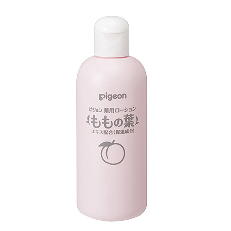 pigeon 贝亲 婴儿润肤系列 液体爽身粉桃叶精华桃子水痱子水 200ml