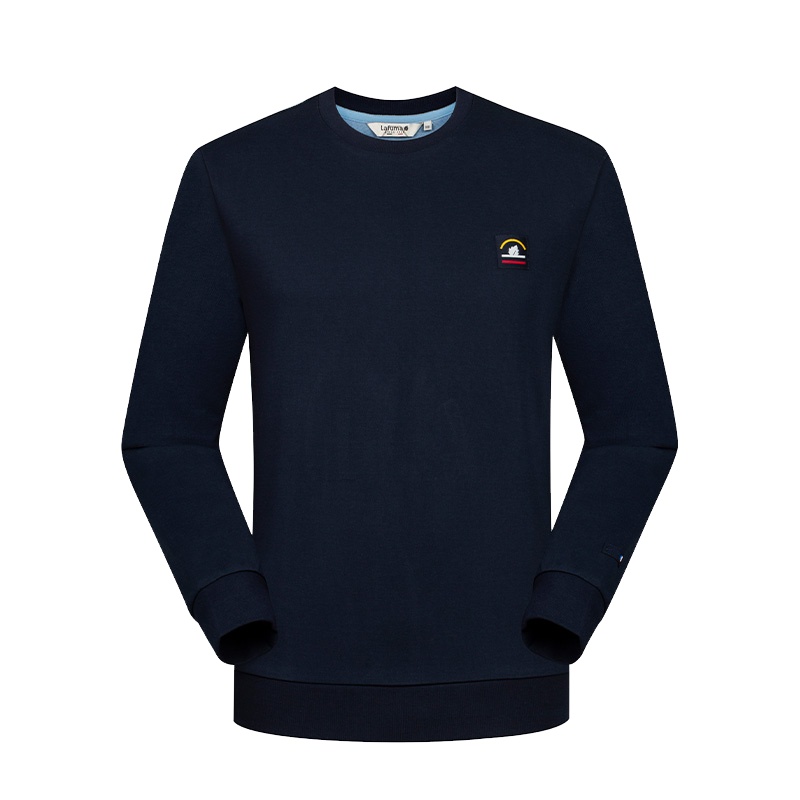 乐飞叶（LAFUMA）运动户外春季休闲圆领卫衣男女套头衫长袖运动上衣LM/LFTS0AL55