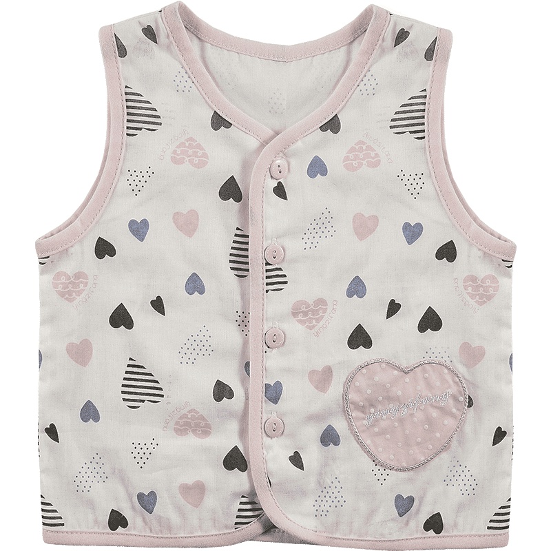 婴姿坊女童婴幼儿童装背心