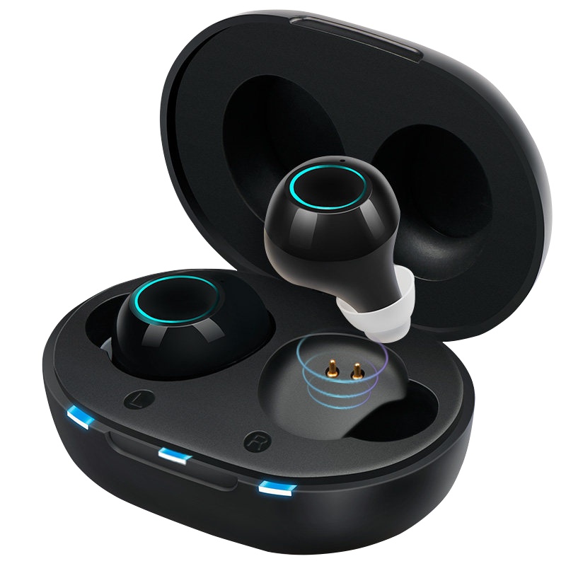 左点助听器配件耳塞(一套6个)老人耳聋耳背中老年人专用年轻人无线隐形