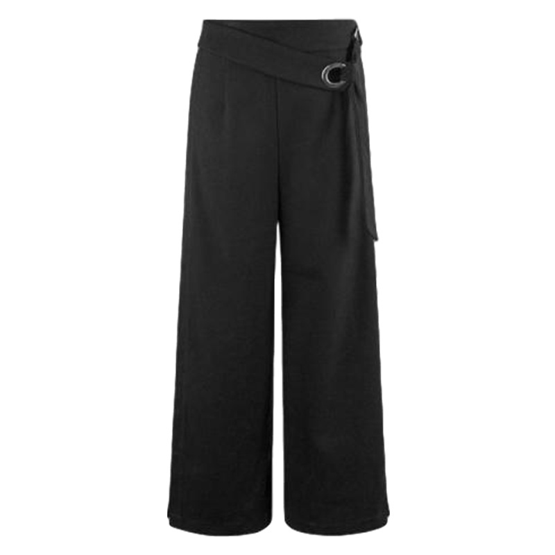 Puella秋冬新款时尚裤子韩版保暖百搭修身梭织裤潮流装休闲裤20011522