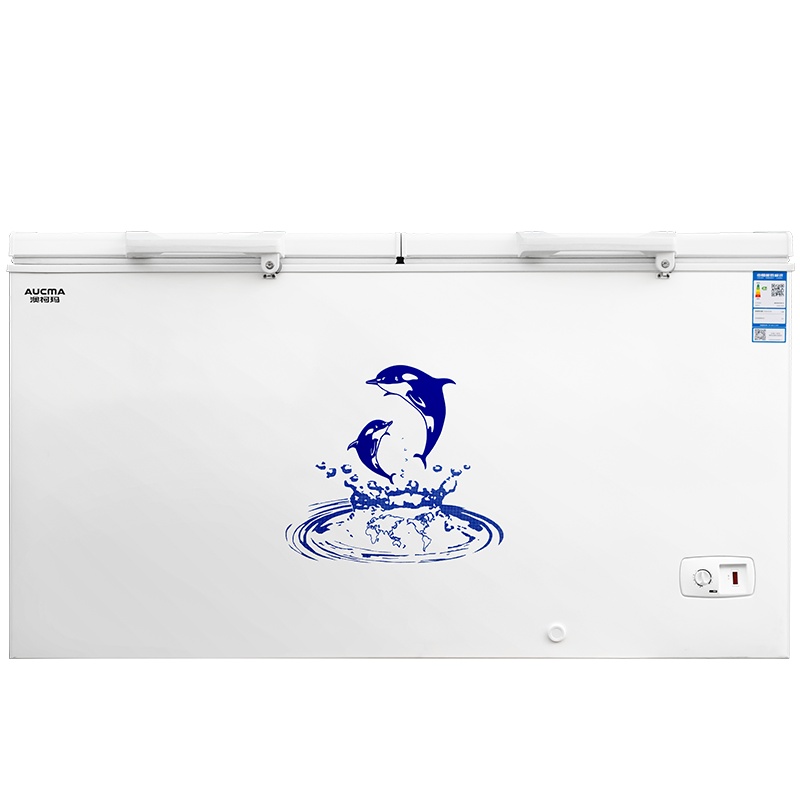 澳柯玛(AUCMA) BC/BD-447SH,N 447升-26℃度家用商用大容量冷柜饭店后厨冷冻PCM合金内胆