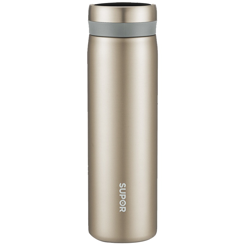 苏泊尔智能保温杯触摸感温316L不锈钢大容量茶杯男士高档智能测温水杯 KC38GA10