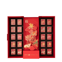 八马茶叶 新品五大特级茗茶牛年限定掌门茶拼装年货礼盒装80g