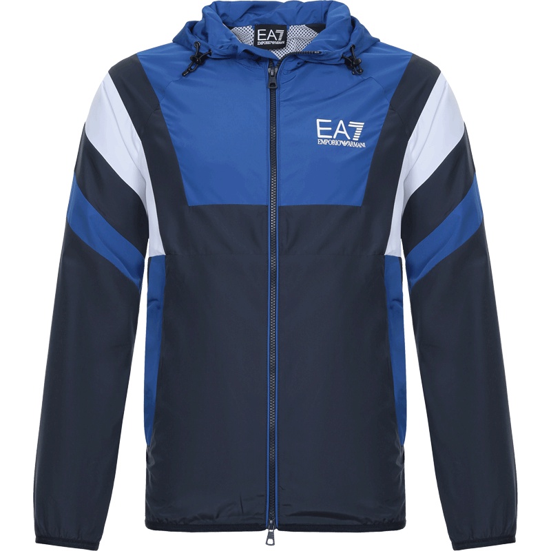 EMPORIO ARMANI EA7 阿玛尼 男士聚酯纤维连帽上衣外套 3GPB22 PN28Z