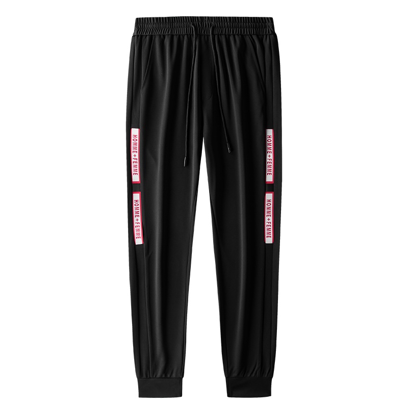 赛丹狐运动长裤男士小脚春季新款休闲裤子针织卫裤