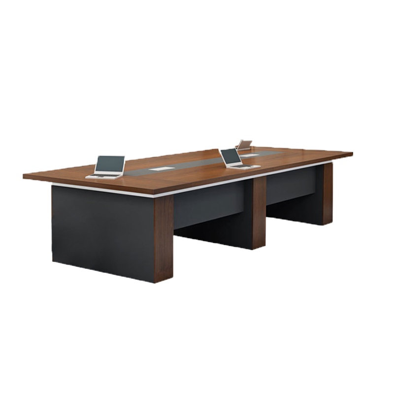 榭邦 办公家具 办公桌 4.5米会议桌 长条形培训桌 4500*1500*750mm