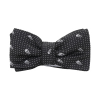 ALEXANDER MCQUEEN 亚历山大·麦昆 男士 桑蚕丝领结257306 4Q053