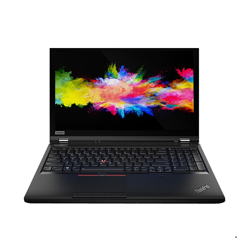 联想ThinkPad P53 (0LCD) 酷睿i7 15.6英寸笔记本(i7-9750H 16G 512GSSD 4K触控T1000) 黑 商务办公 网课学习 3年保