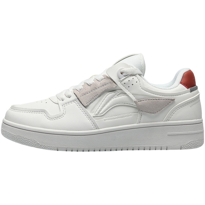 李宁休闲鞋女鞋新款女士休闲鞋子低帮运动鞋AGCP362