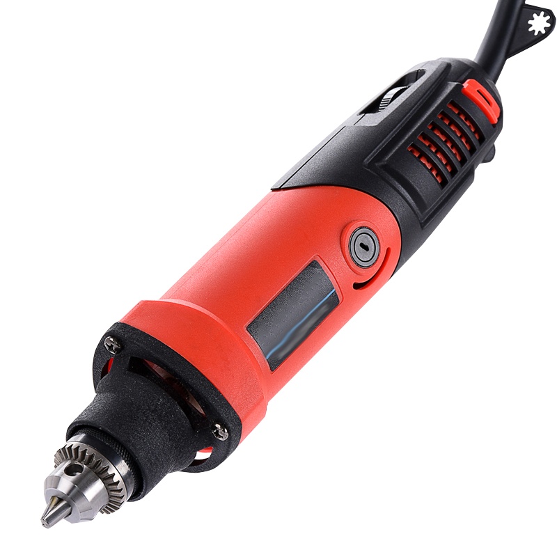 工业级古达小型手持电磨机电动打磨头迷你微型玉石切割雕刻打磨器工具 笔形电磨[迷你]单机+105PC