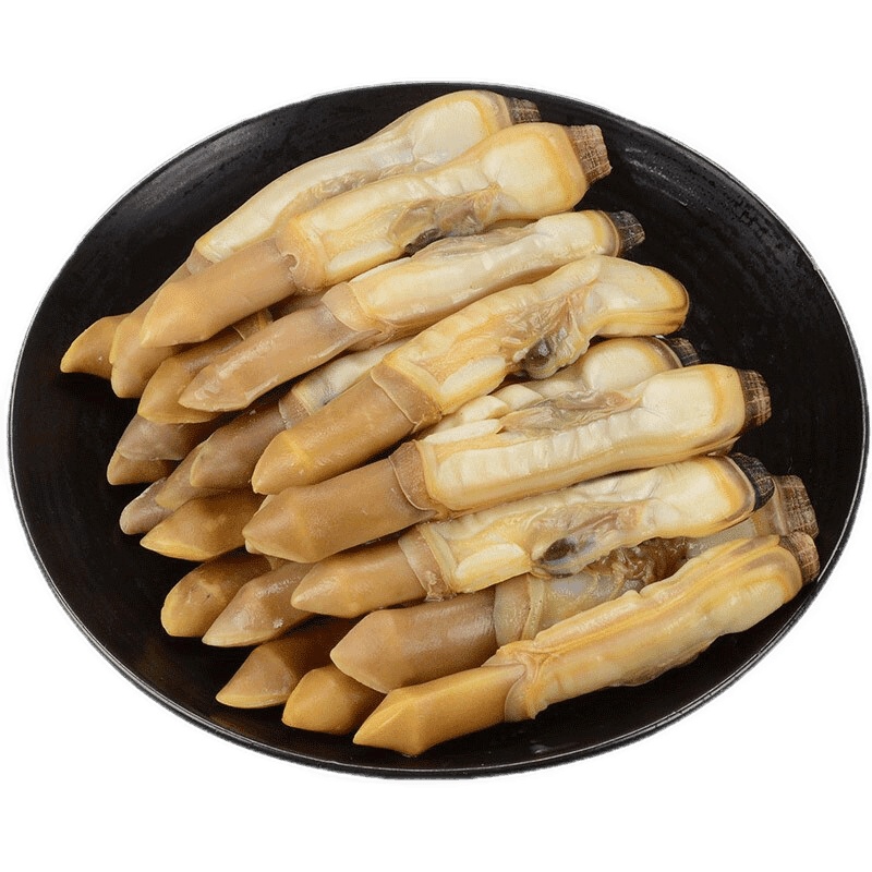 渔哥头等舱 蛏子肉 大竹蛏子 新鲜现剥1000g水产熟食海圣子蛏子王鲜活去壳急冻锁鲜 1000g