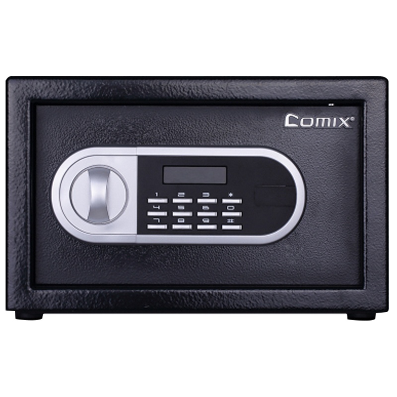 齐心 BGX-M/D-2820 黑尊电子密码保管箱 极夜黑(单位:件)