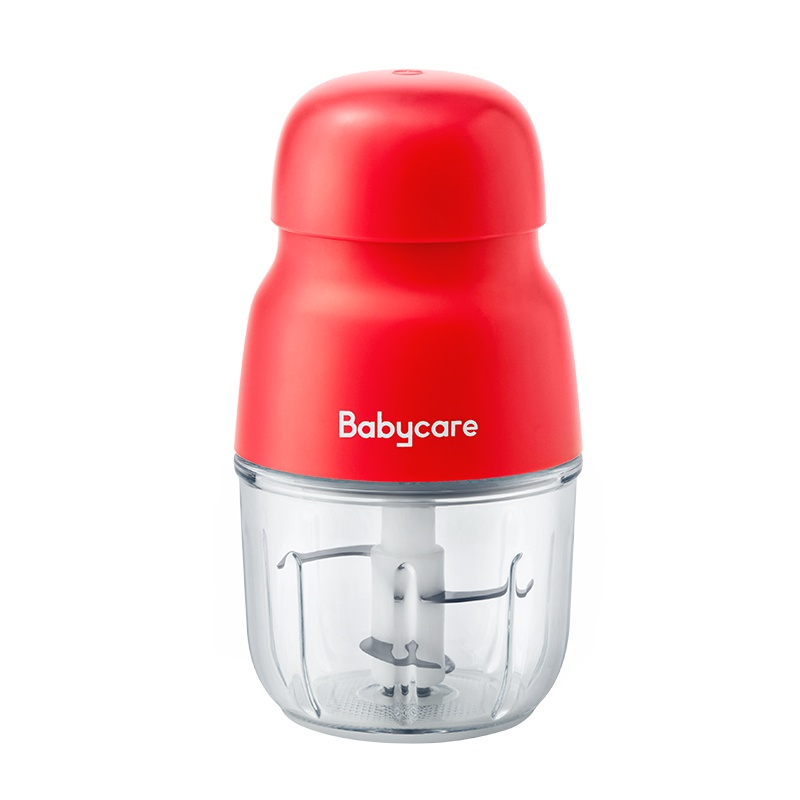 babycare宝宝多功能搅拌机辅食机婴儿辅食工具料理机宝宝辅食神器便携萨洛恩红