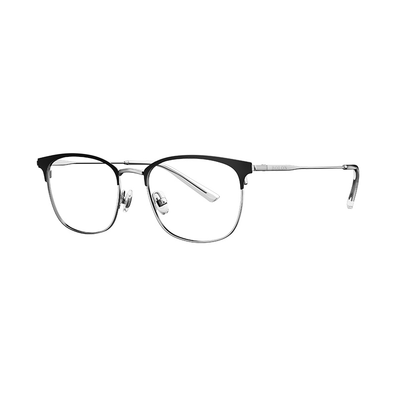 BOLON暴龙光学镜潮流D形眼镜框架女金属框近视眼镜BJ7079