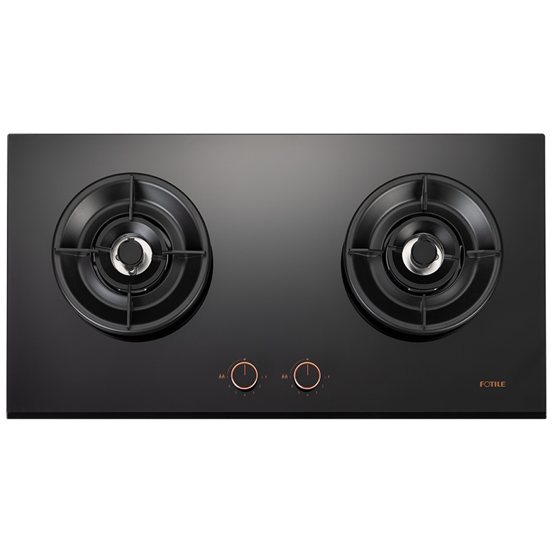 方太(FOTILE)燃气灶煤气炉嵌入式双眼灶具5.0kw超大火力70%热效率 HE01CB(天然气/液化气)