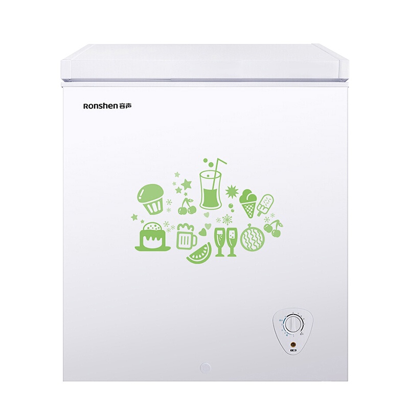 容声(Ronshen)145升 小型冰柜冷柜 冷藏冷冻转换 一级能效 家用单温大冷冻力卧式 国补 BD/BC-145MB