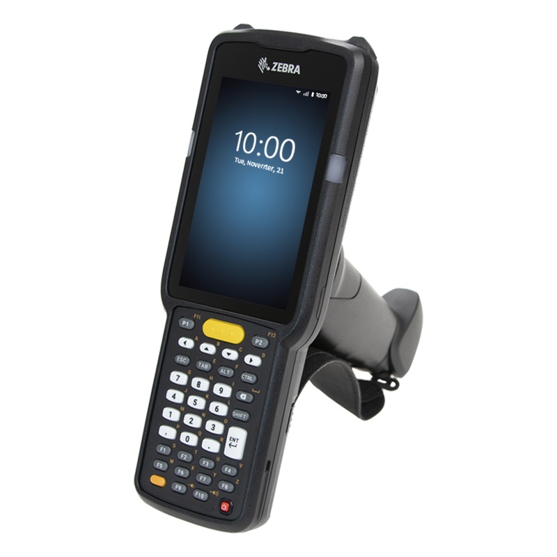 斑马（ZEBRA） MC3300 一维二维码数据采集器 PDA 安卓条码盘点器RF枪 MC3300M-RL一维旋转头