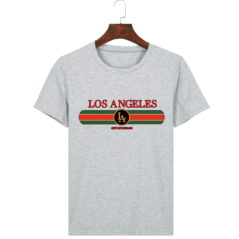 稻草人(Mexican)男装短袖t恤夏季潮流印花圆领棉质男士男款短袖T恤