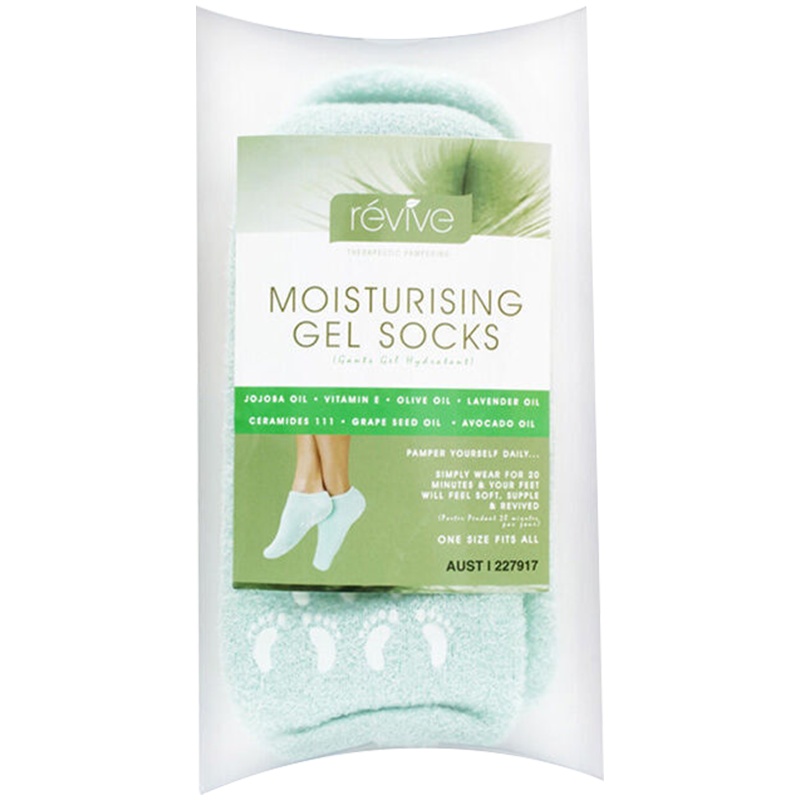 Revive 椰子油脚套 滋润嫩白保养 足部护理 保养保湿凝胶四季护手嫩脚美足工具 保湿脚套 澳洲进口