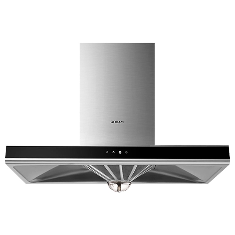 老板(ROBAM) 65A5H 油烟机 欧式烟机 顶吸式 抽油烟机 T型 吸油烟机 触控式 免拆洗油烟机 20立方