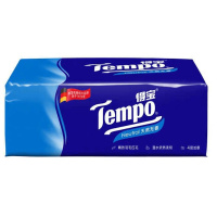 Tempo得宝4层90抽8包软抽纸巾德宝无香面巾纸餐巾纸卫生纸T2367
