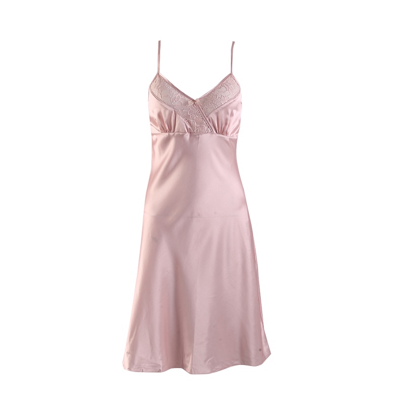 都市丽人优雅蕾丝吊带睡裙2H6607