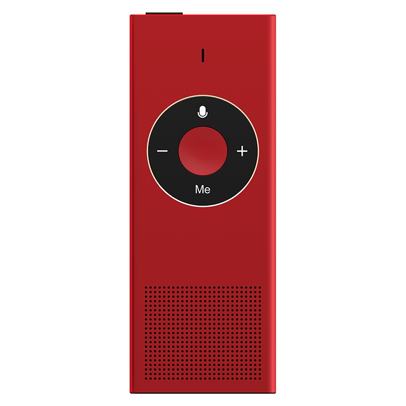 小米魔芋AI翻译机Pro 小米生态链品牌 15种语言全球译随身智能 真人发音 同声出国旅游留学翻译神器 火焰红