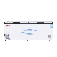 赫强卧式冷柜BD/BC-588单温卧式冰箱冷柜大冰柜冷藏双温商用大容量小冰柜冷冻柜家用冰柜冷柜家用冰柜冷柜商用