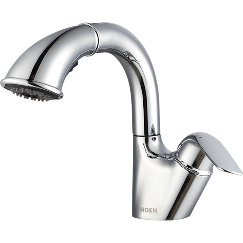 摩恩卫生间单孔台盆龙头卫浴面盆洗手盆洗脸盆冷热水龙头 90113