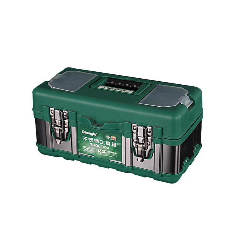 长鹿多功能不锈钢工具箱19寸